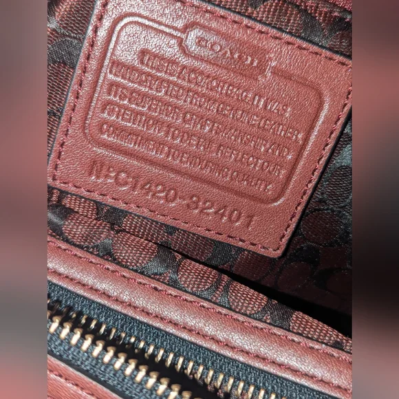 Coach Brown Shoulder Bag - Picture 12 of 16